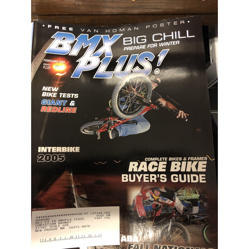 bmx plus magazine back issues 2005 February