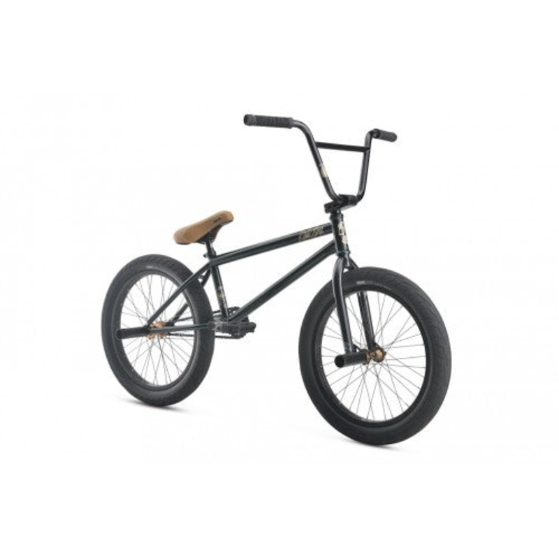 Kink Sexton Liberty LHD Brakeless BMX Bike-20″-Gloss Trans Green