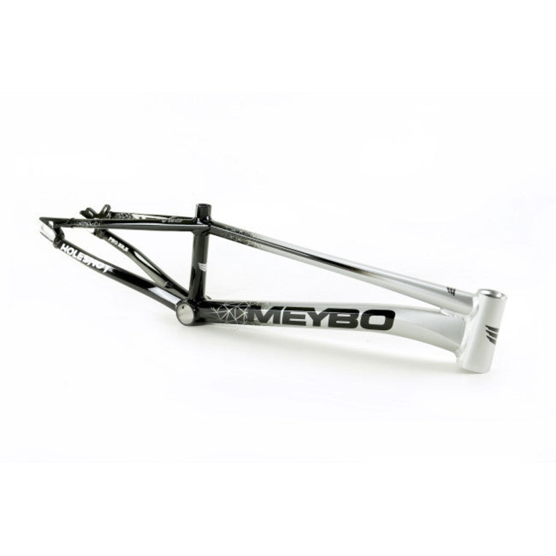 Meybo Holeshot Alloy BMX Race Frame 2024-Grey/Black Mini