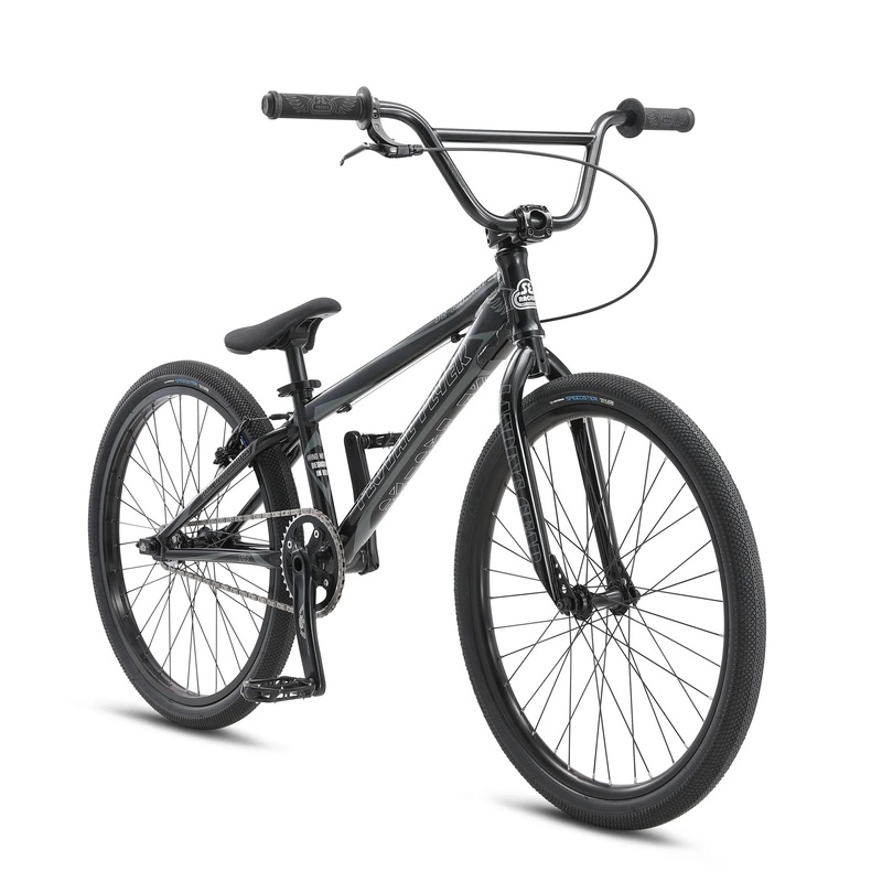 SE Bikes Floval Flyer 24″ Bike Fast Black – 21.2″ Top Tube