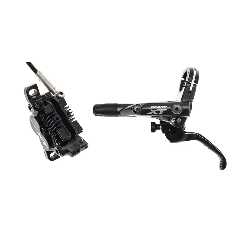 Shimano Deore XT BL-M8000/BR-M8020 Right/Rear Hydraulic Disc Brake w/ Hose and Caliper