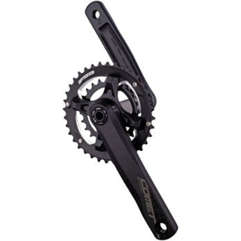 Comet MegaExo Modular 2x Crankset – 170mm 11-Speed 36/22t 96/68mm BCD MegaExo Spindle Interface BLK