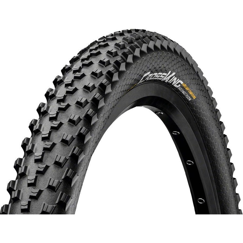 Continental Cross King Tire – 29 x 2.20 Tubeless, Folding, PureGrip ShieldWall, E25