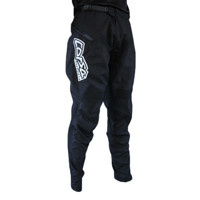 Corsa Unleashed BMX Race Pants-White/Black Adult 30