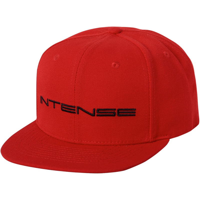 INTENSE Red Flat Bill Hat OS/FA RED