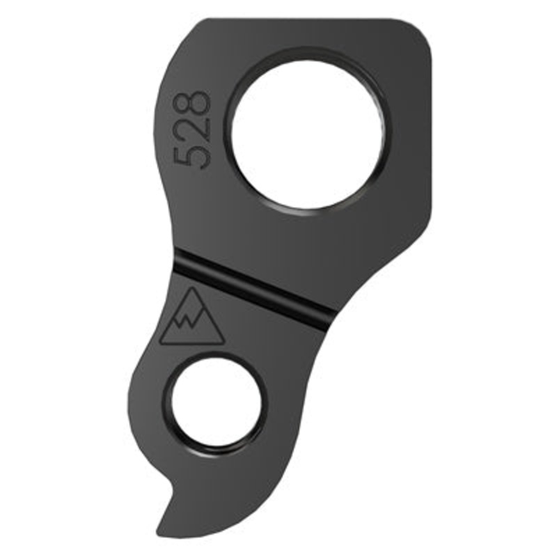 Wmfg Derailleur Hanger #528 Replacement Derailleur Hangers  Derailleur NA Black