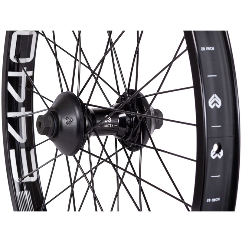 Eclat E440/Cortex Front Wheel – 20″, 36H, Black