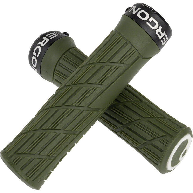 Ergon GE1 Evo Grips – Deep Moss Lock-On