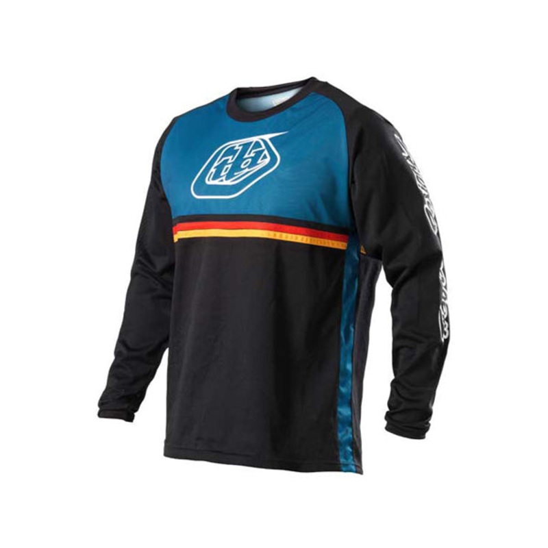 Troy Lee 2013 Sprint BMX Race Jersey-Blue Adult Small