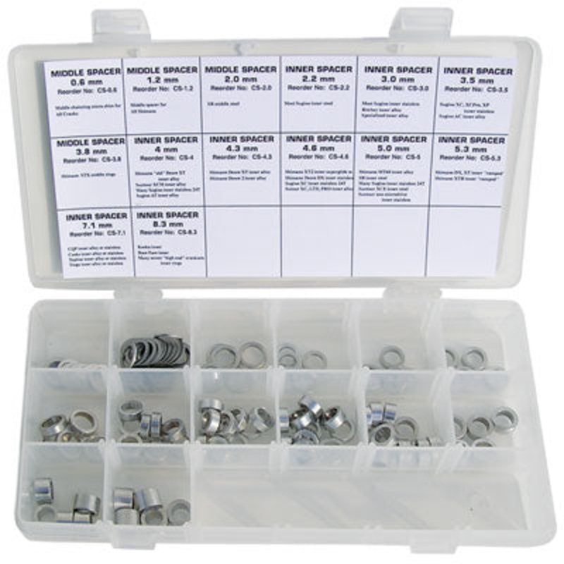 Wmfg Chrng Spacer Kit,120 Pcs  Chainring Spacer Kit Wheels Mfg. Chainrings NA N/A