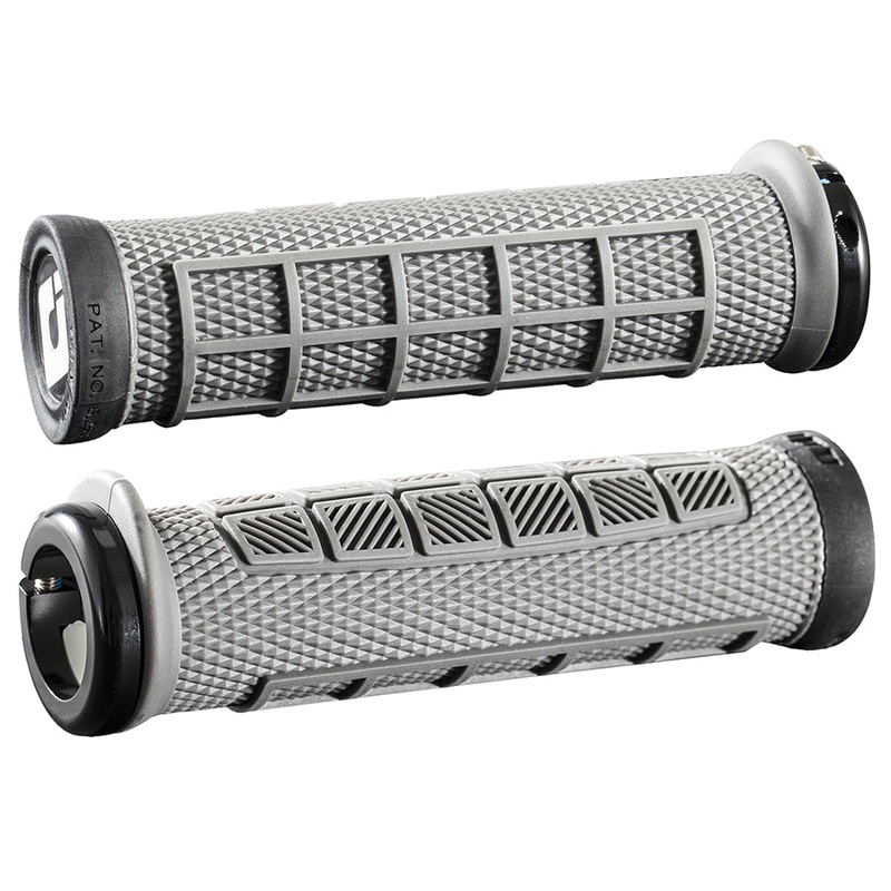 ODI Elite Pro Grips – Graphite Black Lock-On