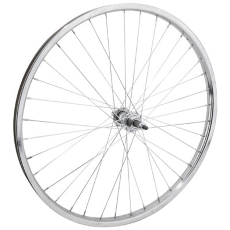Rr Whl,26X1.75,Cp,Stl,36H 3/8”,Sw,Sil,135Mm,Fw,5-7S 26” Steel Cruiser/Comfort Wheels  Wheels  26” 26” N/A