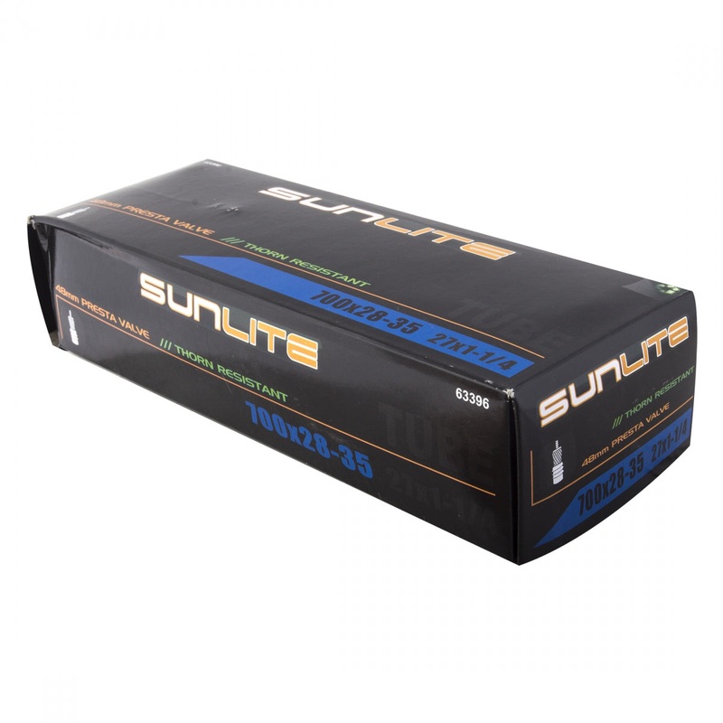 Tube Sunlite Thorn Res 700X28-35 Pv48/Thrd/Rc (27X1-1/8-1-1/4) Ffw28Mm