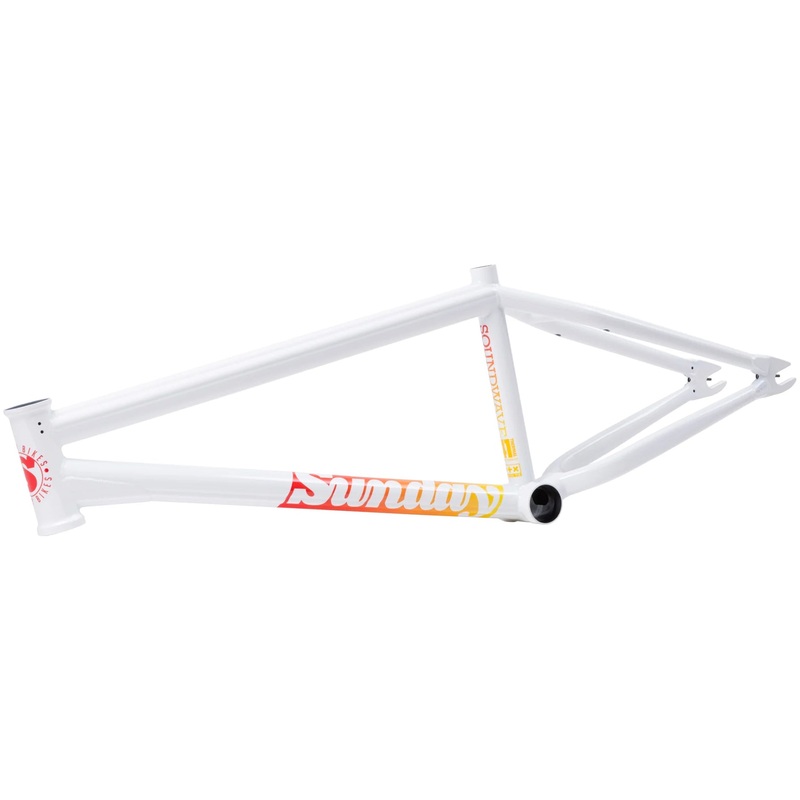Sunday Soundwave Frame Gloss White 20.5″ Toptube