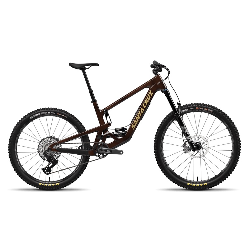 2025 Santa Cruz Bronson 5 C MX GX AXS – Contact us for sale price Translucent Root Beer Small