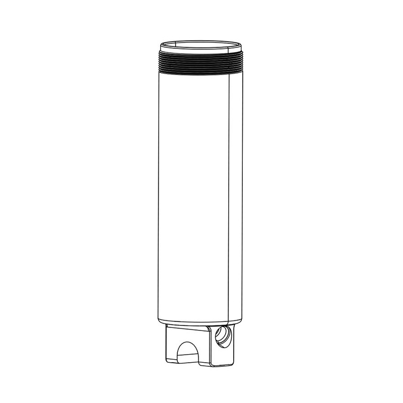 RockShox Rear Shock Damper Body IFP – Bearing Eyelet 57.5mm stroke 65mm plus 7.5mm Travel Spacer Deluxe A1 Super Deluxe A1 Fast Bl
