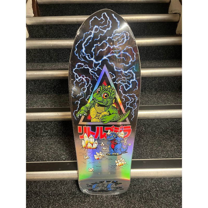 Santa Cruz x Godzilla Jr. Natas Deck 9.89″ Skateboard Deck 9.89