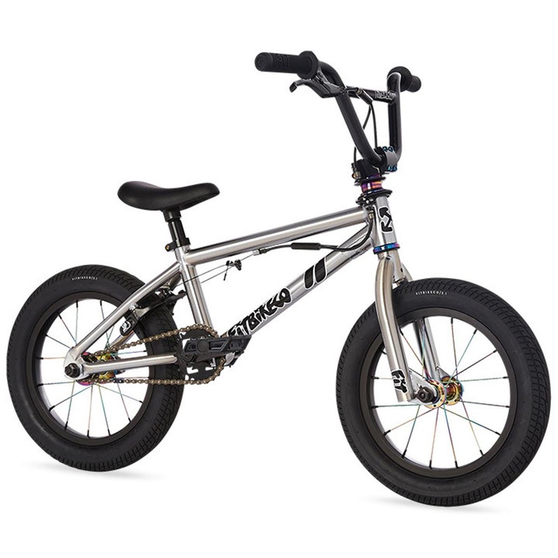 Fit Caiden 14″ BMX Bike Brushed Chrome