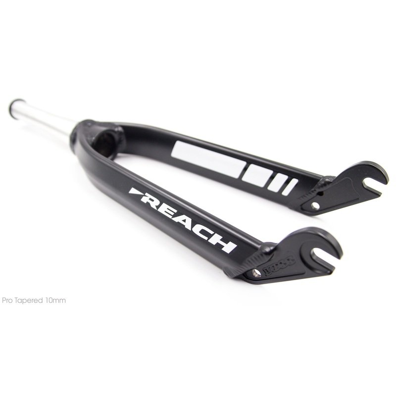 YESS REACH PRO 1.5″ TAPERED FORK 3/8″ DO 20″ BLACK