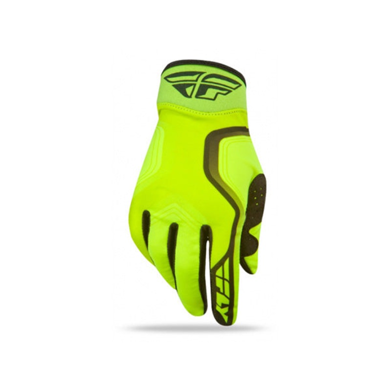 Fly Racing 2015 Pro Lite Gloves-Hi-Vis/Black Youth Large (6)