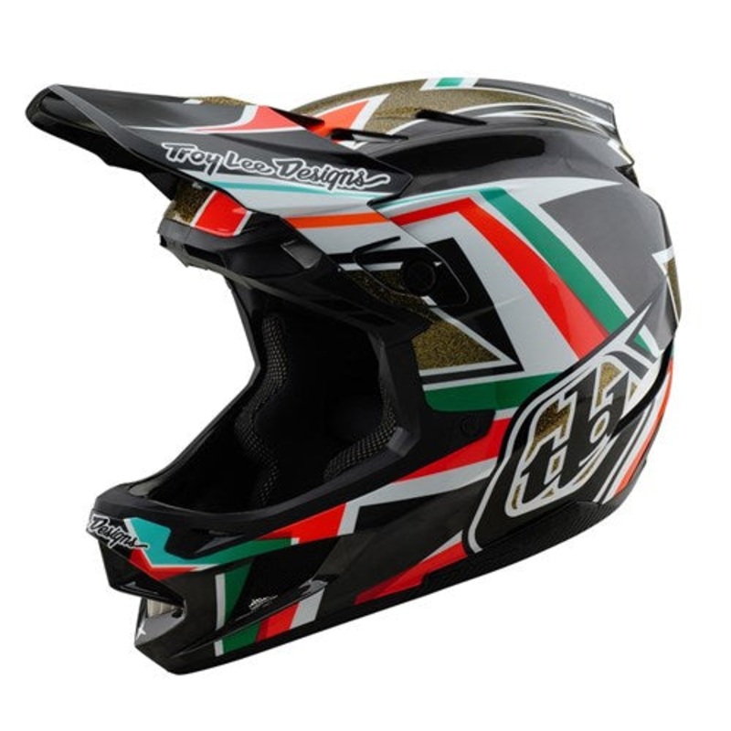 TLD 25.1 D4 Carbon Helmet (MIPS) / Frames Black/Gold Black XS-S