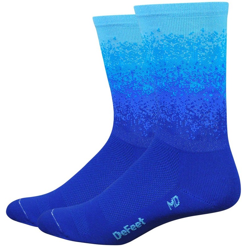 Aireator High Socks – Aireator Maverick Socks Aireator Barnstormer Ombre Socks – 6 inch, Wildberry/Dawson/Process Blue/Hi-Vis Pink, X-Large