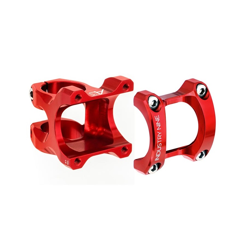 Industry Nine A35 40mm 9 Mountain Bike Stem Red