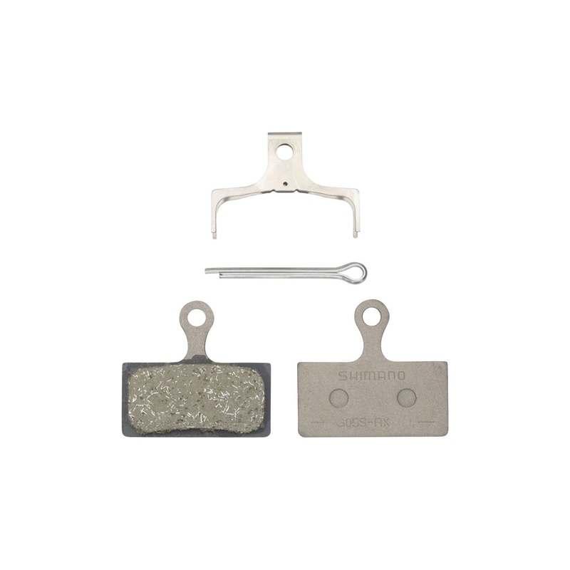 Shimano G05S-RX Disc Brake Pad Spring – Resin Compound Stainless Steel Back Plate One Pair