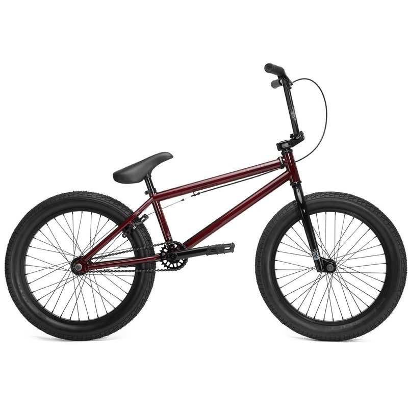 Kink Curb BMX Bike-Gloss Trans Maroon
