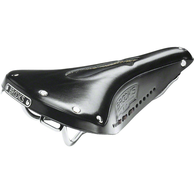 Brooks B17 Carved Saddle – Steel Black Men’s