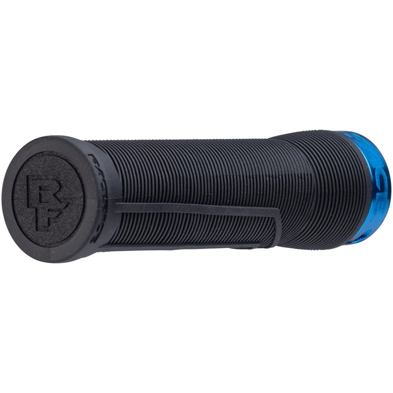 RaceFace Chester Grips – Lock-On, Black/Blue, 34mm