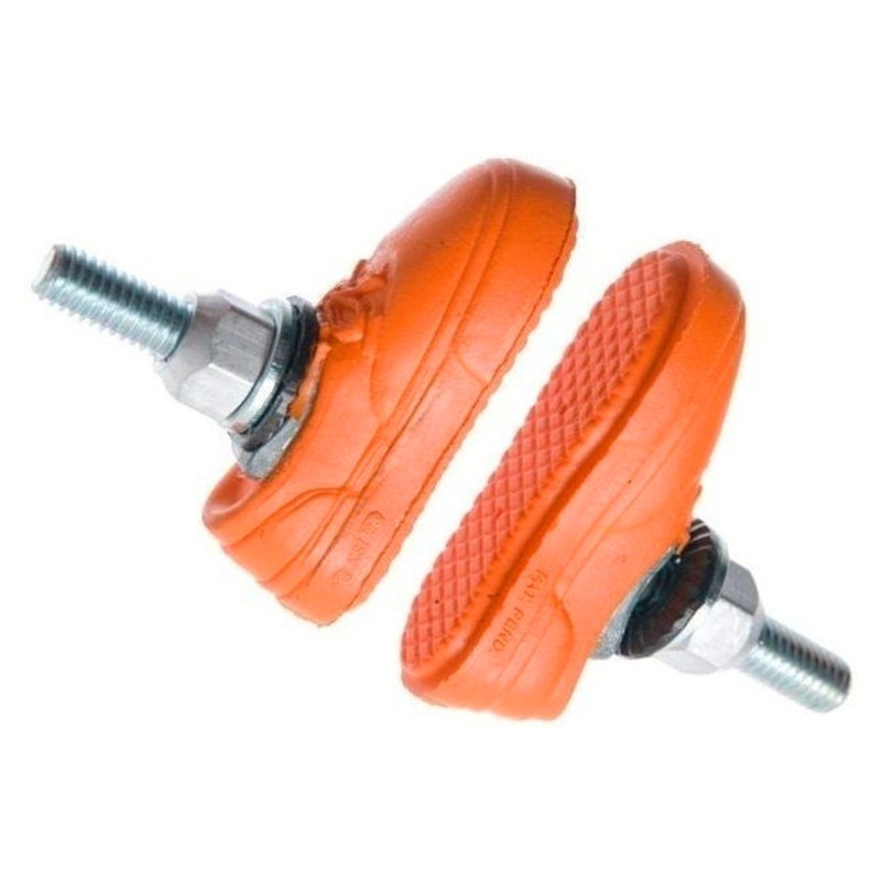 Kool Stop Vans BMX Brake Pads / Shoes – Bright Orange – USA Made