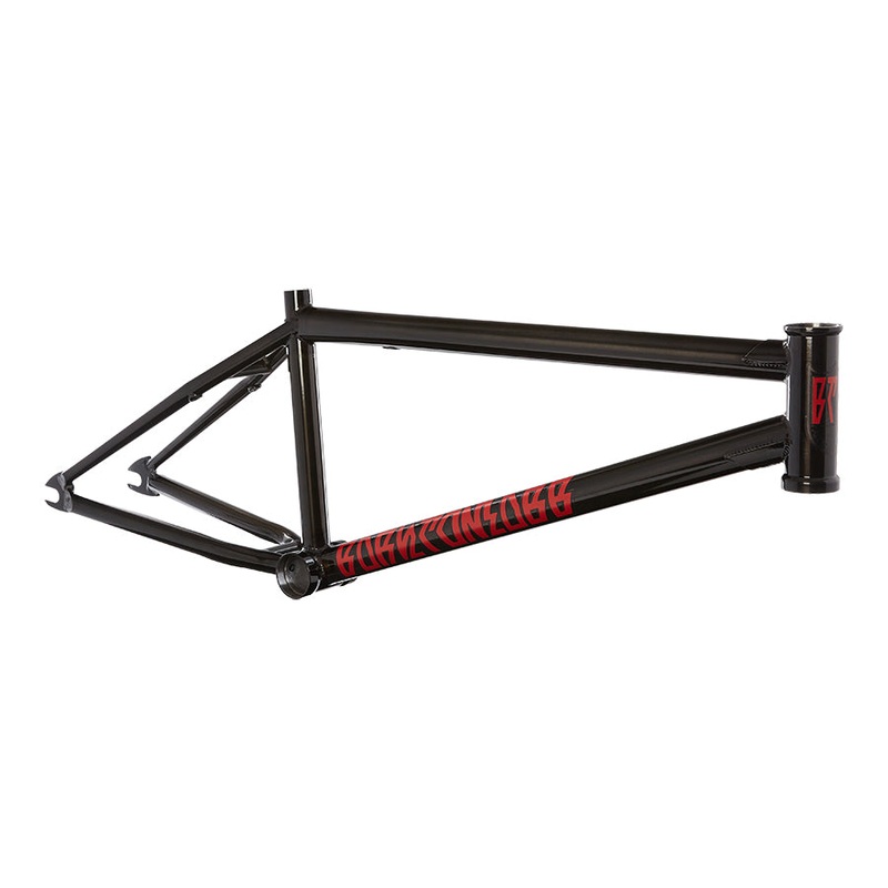 S&M HODER BTM XL FRAME 21″ Black/Red Fade
