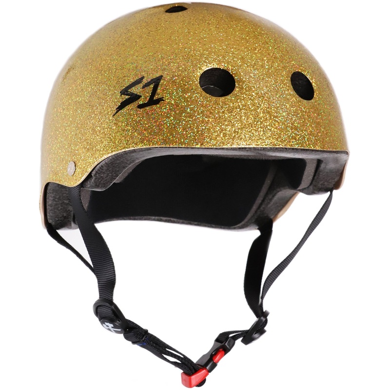 S1 Lifer Helmet – Gold Gloss Glitter