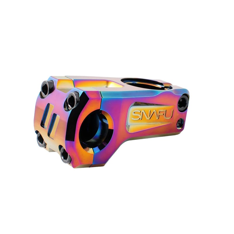 Snafu V2 Front Load Stem (1 1/8″ 22.2mm) Black