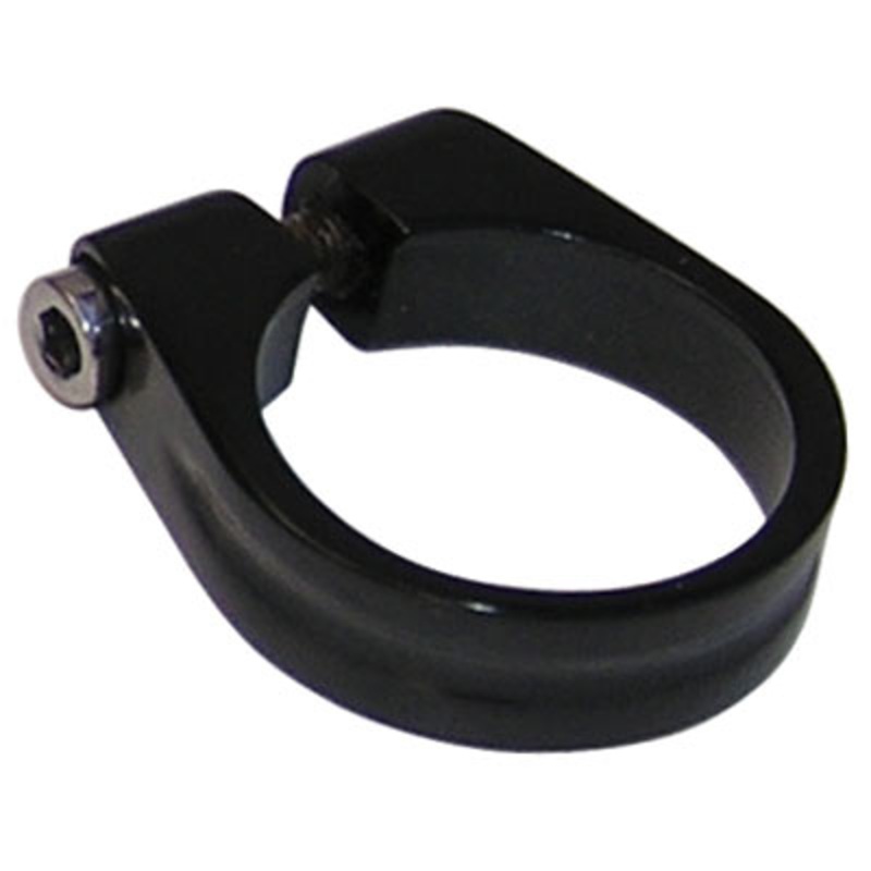 Uc X-Lite Seat Clamp,34.9,Blk 21G,Alloy,Matte Black,1-3/8” X-Lite Seatpost Clamp Ultracycle Seatposts NA Matte Black