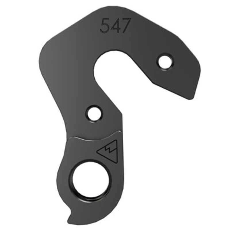 Wmfg Derailleur Hanger #547 Replacement Derailleur Hangers  Derailleur NA Black
