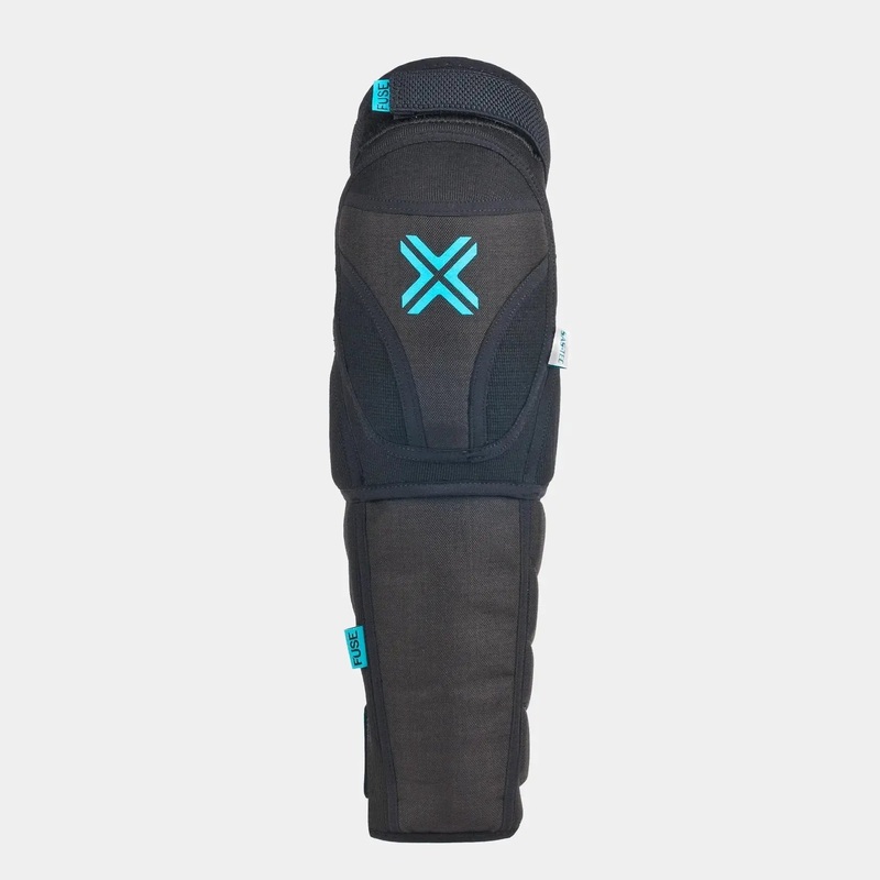 Fuse Echo 100 Knee Shin Combo Pads (Pair) Black Kids M-L