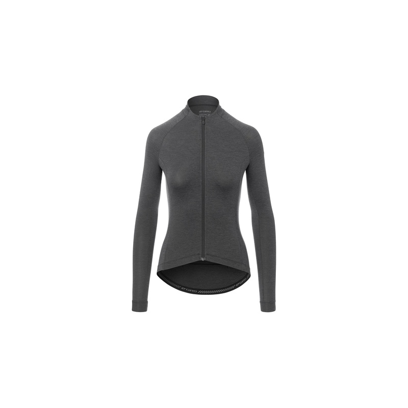 Giro Women’s New Road Long Sleeve Jersey Charcoal Heather Medium