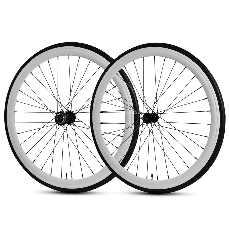 700c Wheelset – White