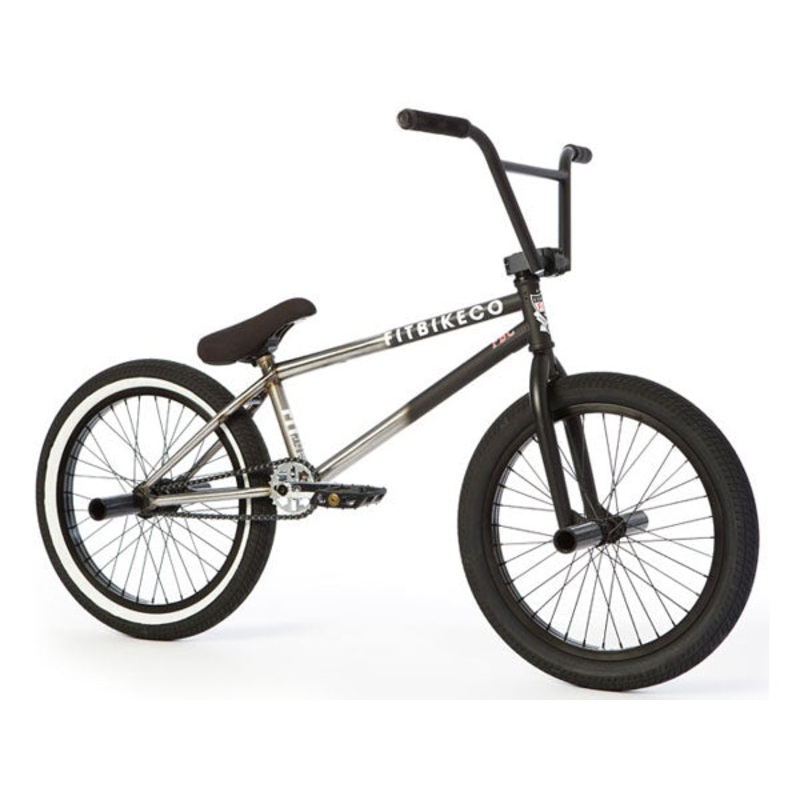 FIT Benny Signature BMX Bike-Matte Black/Gloss Clear Fade