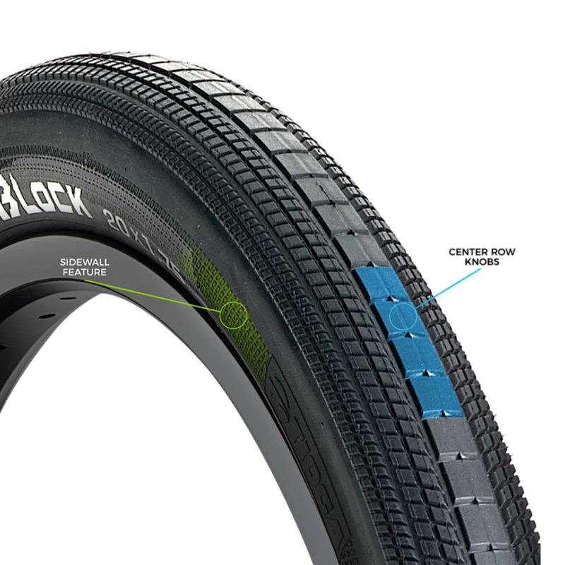 TIOGA POWERBLOCK TIRE WIRE BEAD 24 x 2.10 (O.D. 624mm): 18.34oz; 520g
