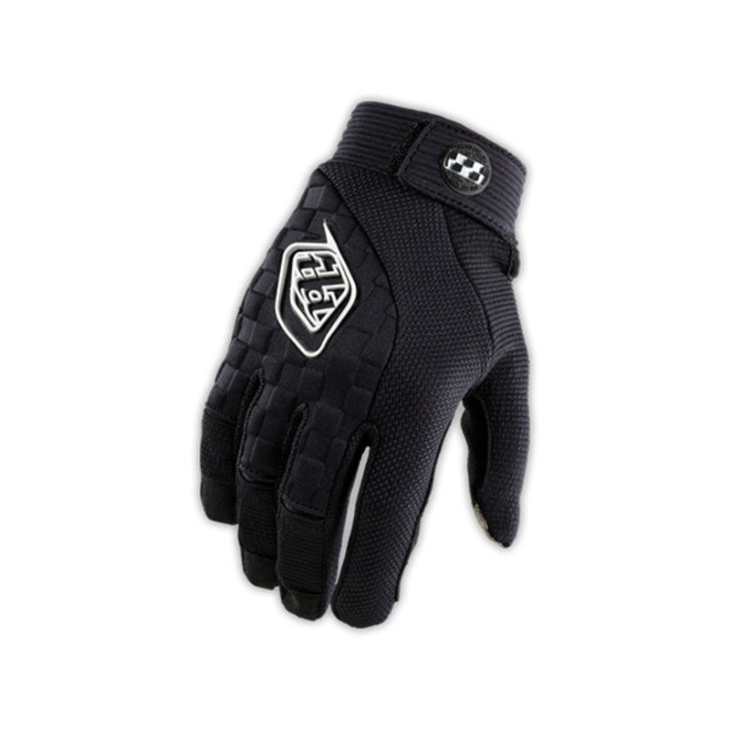 Troy Lee Sprint BMX Race Gloves-Black Youth X-Small (3)