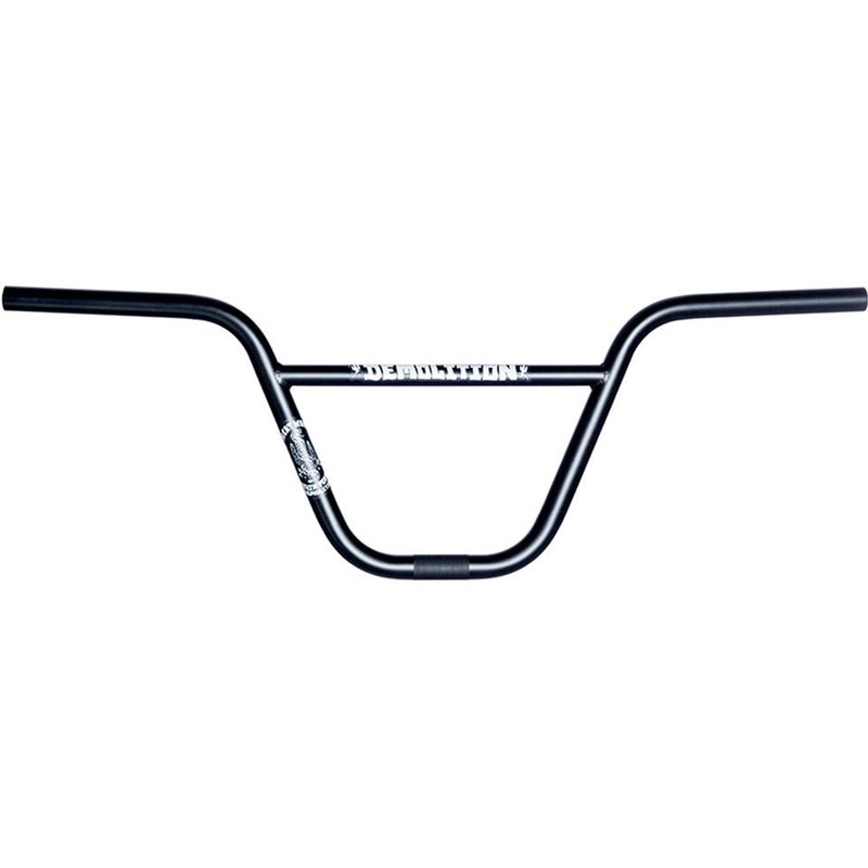 Demolition Heat Wave Bars Flat Black 9.25″ Rise
