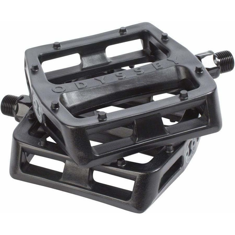 Grandstand PC BMX Bike Pedals Black