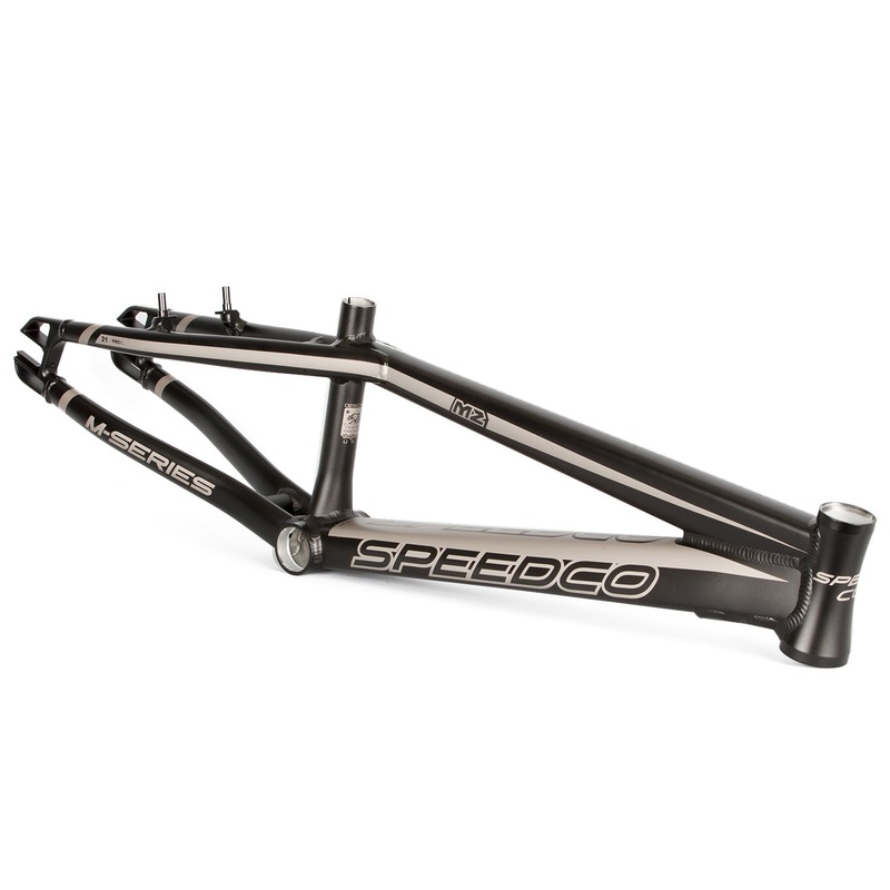 SpeedCo M2 Alloy BMX Race Frame-Matte Black/Gray Mini