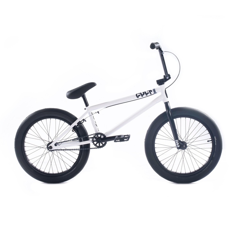 Cult Gateway 20.5″TT BMX Freestyle Bike-White