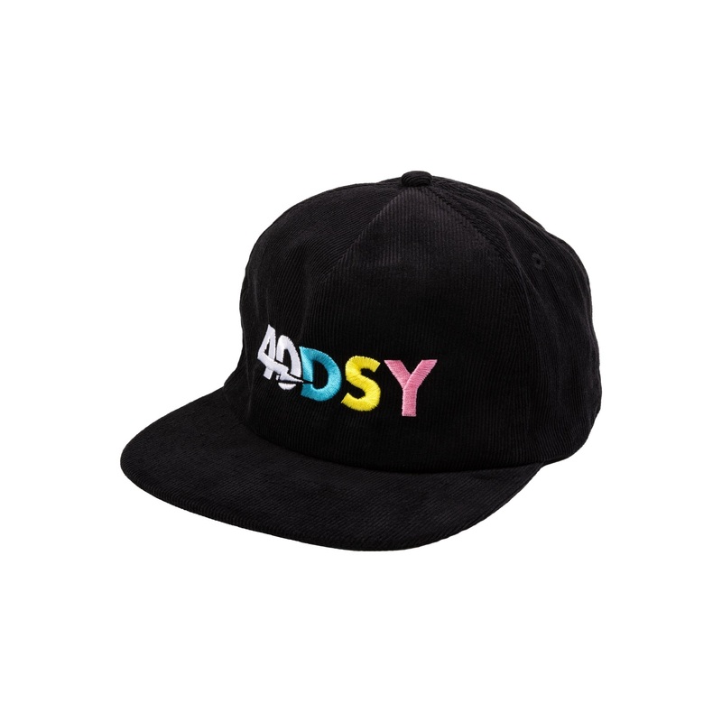 Odyssey 40DSY Corduroy Snapback Hat (Black / 40th Anniversary) Black