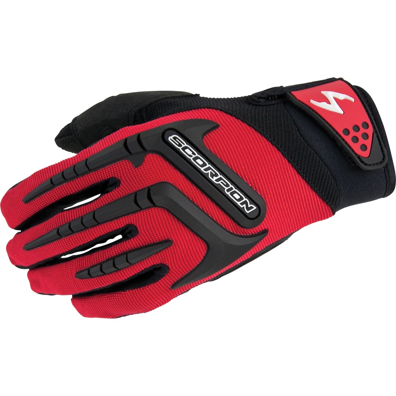 SCORPION EXO Skrub Gloves Red 2x 2X-Large