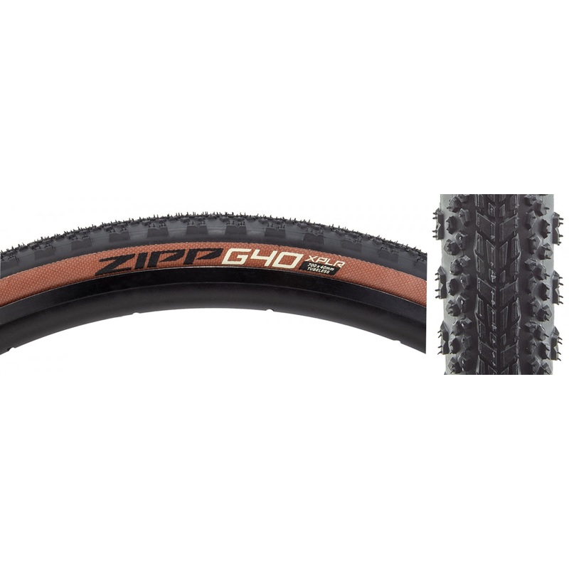 Tire Zip Xplr G40 700X40 Black Tbls Fold